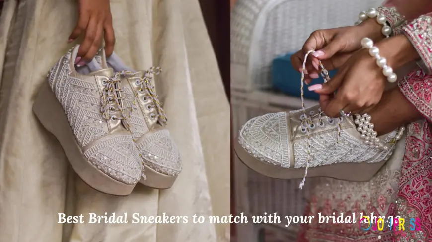 Best Bridal Sneakers to Match With Your Bridal Lehenga