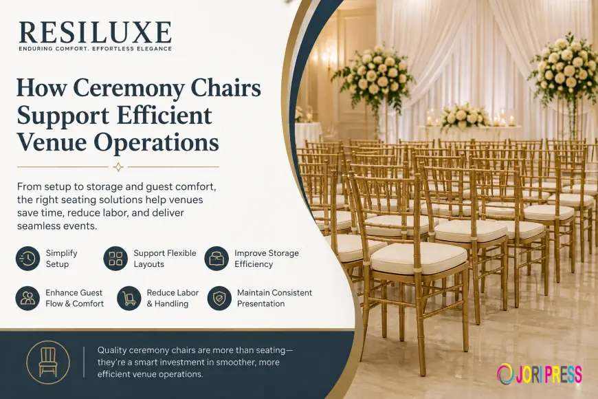 How Ceremony Chairs Support Efficient Venue Operations