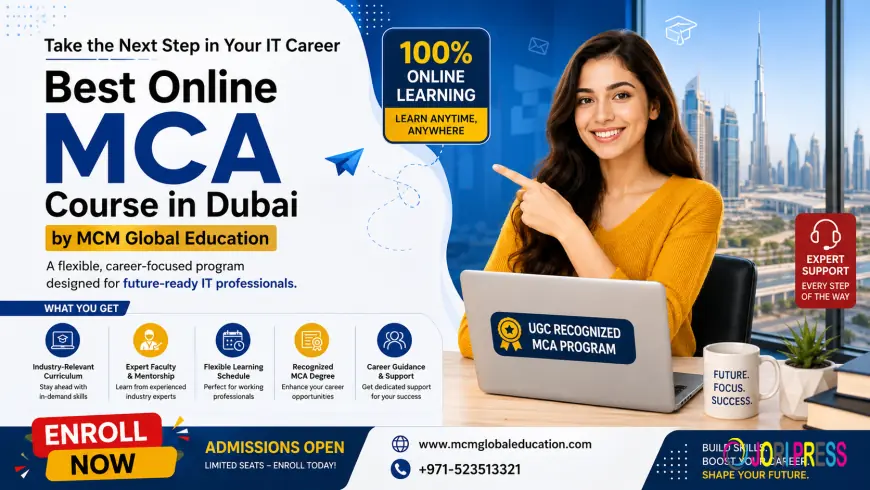 Build Your Future with the Best Online MCA Course in Dubai!