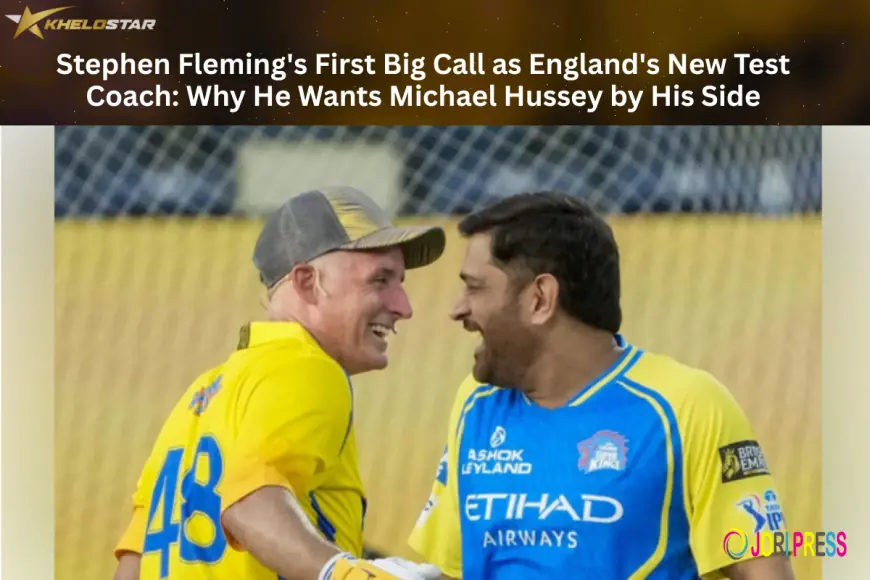 Stephen Fleming's First Big Call as England's New Test Coach: Why He Wants Michael Hussey by His Side