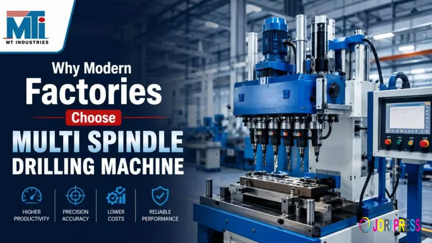 Why Modern Factories Choose Multi Spindle Drilling Machine