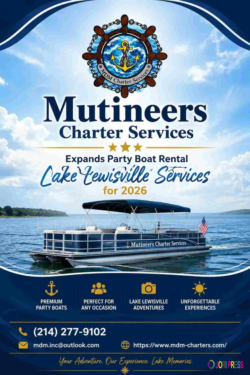 Mutineers Charter Services Expands Party Boat Rental Lake Lewisville Services for 2026