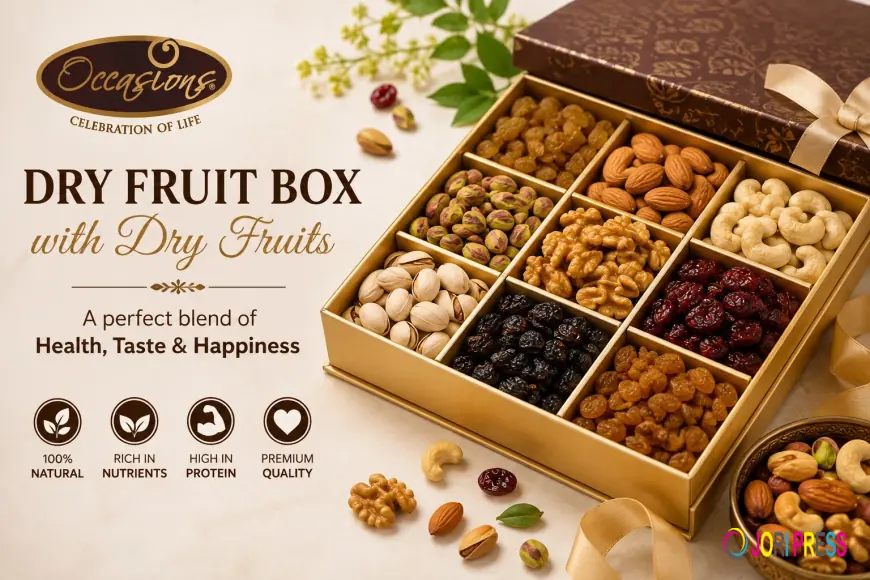 Buy the Best Dry Fruit Gift Box Online at Affordable Prices