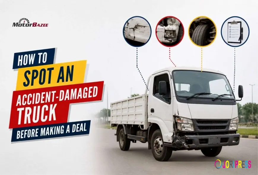 How to Spot an Accident-Damaged Truck
