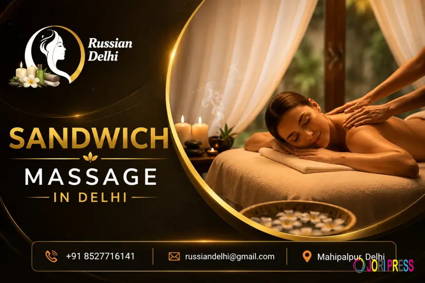 Best Sandwich Massage in Delhi – Experience Premium Relaxation with Russian Delhi