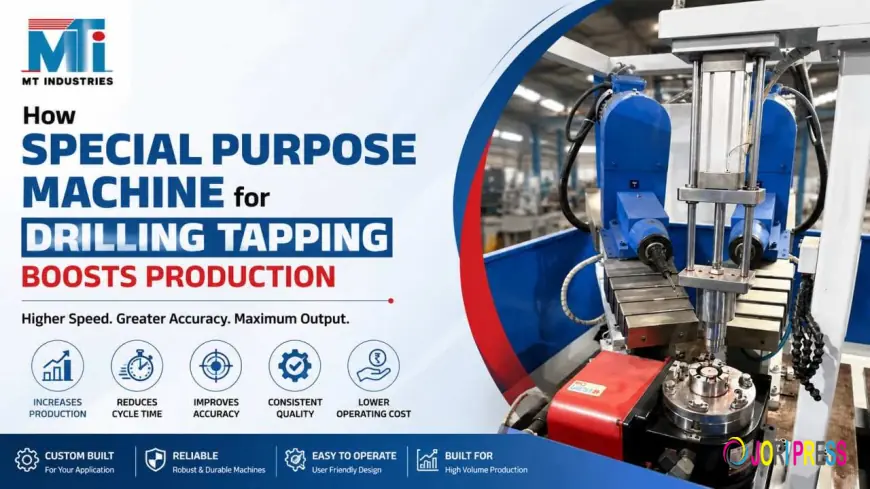 How Special Purpose Machine for Drilling Tapping Boosts Production