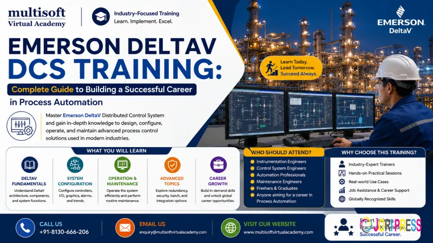 Emerson DeltaV DCS Training: Complete Guide to Building a Successful Career in Process Automation