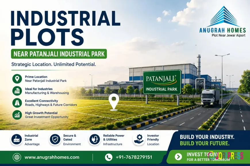 Industrial Plots Near Patanjali Industrial Park, YEIDA Sector 24 | 2026 Guide