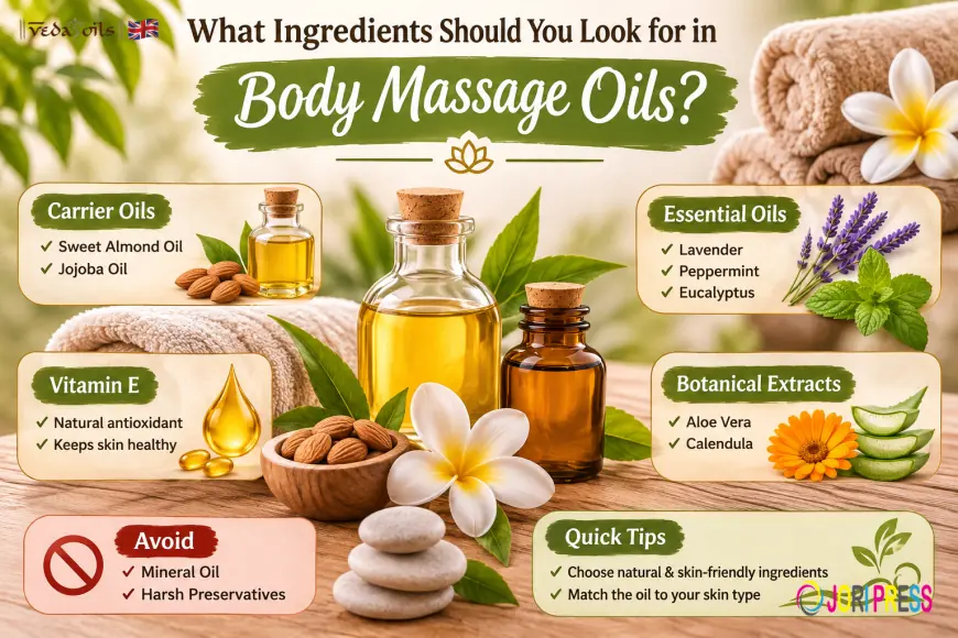 What Ingredients Should You Look for in Body Massage Oils?