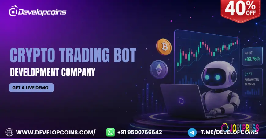 Why Crypto Trading Bot Development Is Becoming the Backbone of Intelligent Crypto Trading