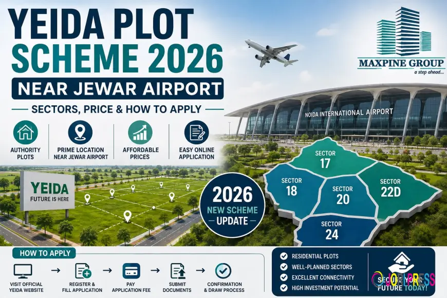 YEIDA Plot Scheme 2026 Near Jewar Airport: Sectors, Price & How to Apply