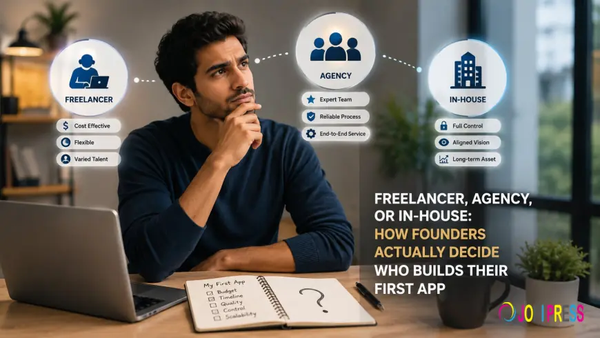 Freelancer, Agency, or In-House: How Founders Actually Decide Who Builds Their First App