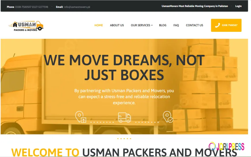 Movers and Packers in Peshawar