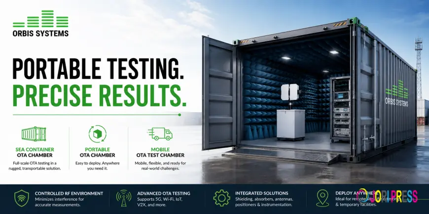 Sea Container OTA Chambers: Portable Testing for Flexible RF Validation