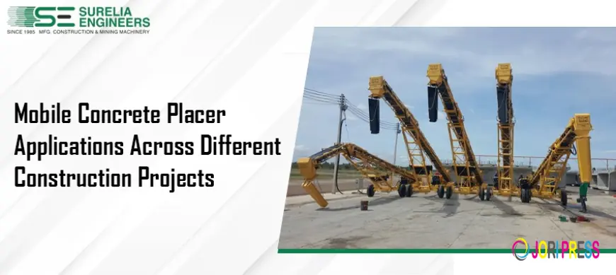 Mobile Concrete Placer Applications Across Different Construction Projects