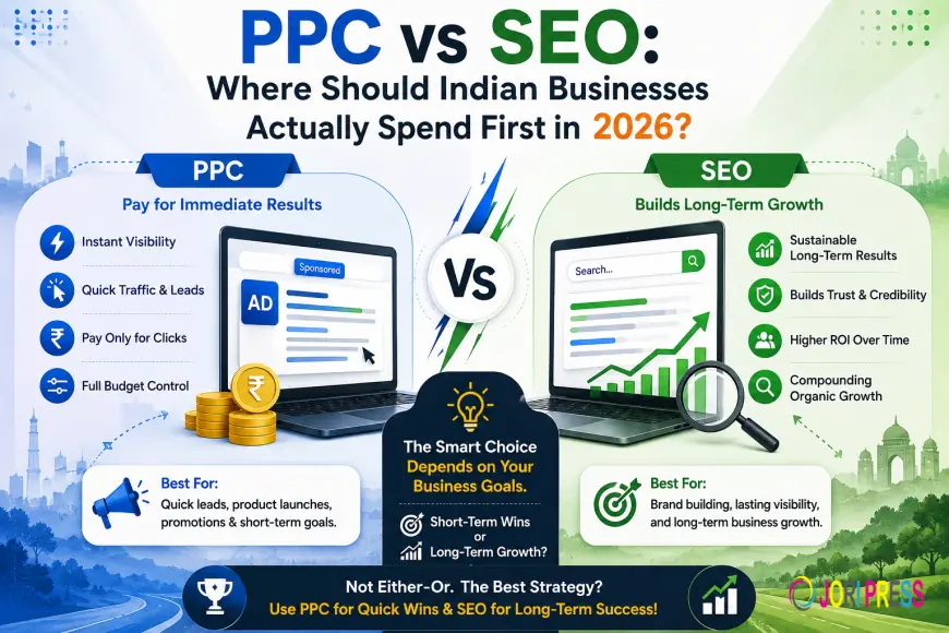 PPC vs SEO: Where Should Indian Businesses Actually Spend First in 2026?