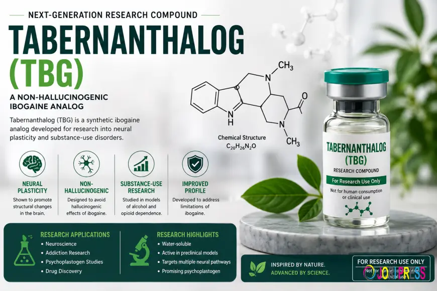 Tabernanthalog (TBG): What It Is, How It Differs From Ibogaine, and What Research Shows
