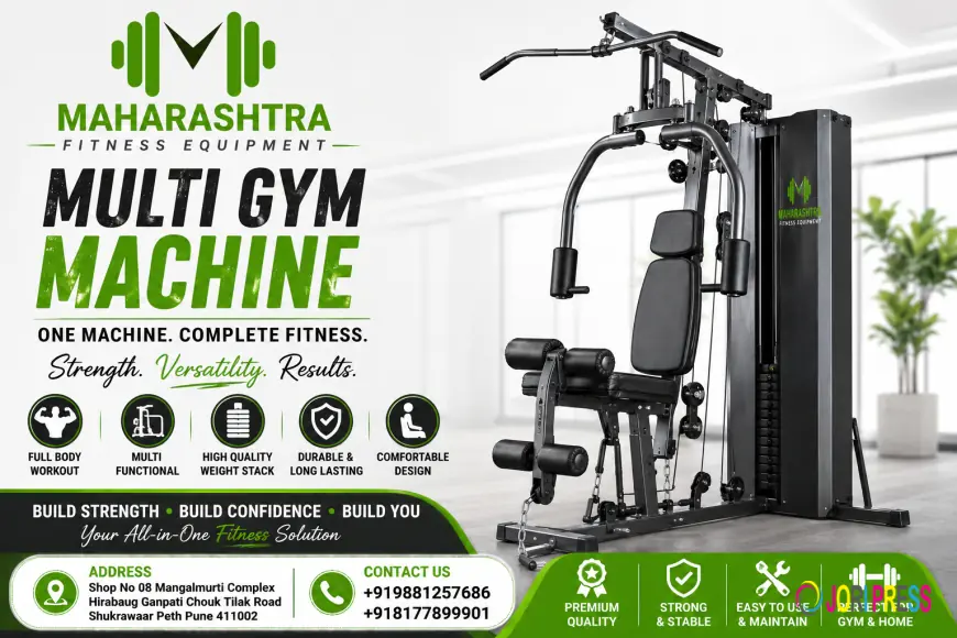 Multi Gym Machine: Complete Fitness Solution for Modern Gyms | Maharashtra Sport