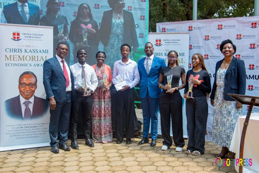 Vienna College Namugongo celebrates academic excellence with Chris Kassami Memorial Economics Awards