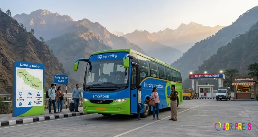 IntrCity SmartBus Simplifies Katra to Delhi Bus Booking for Travellers