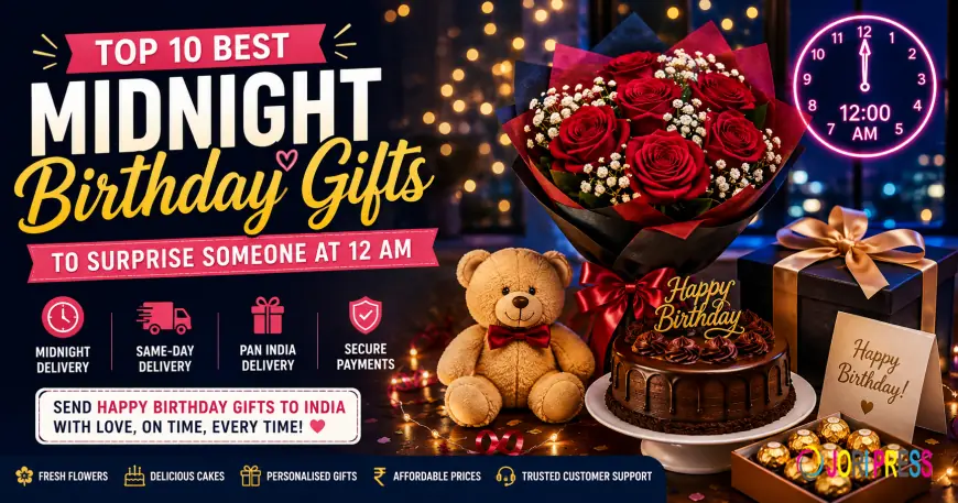 Top 10 Best Midnight Birthday Gifts to Surprise Someone at 12 AM