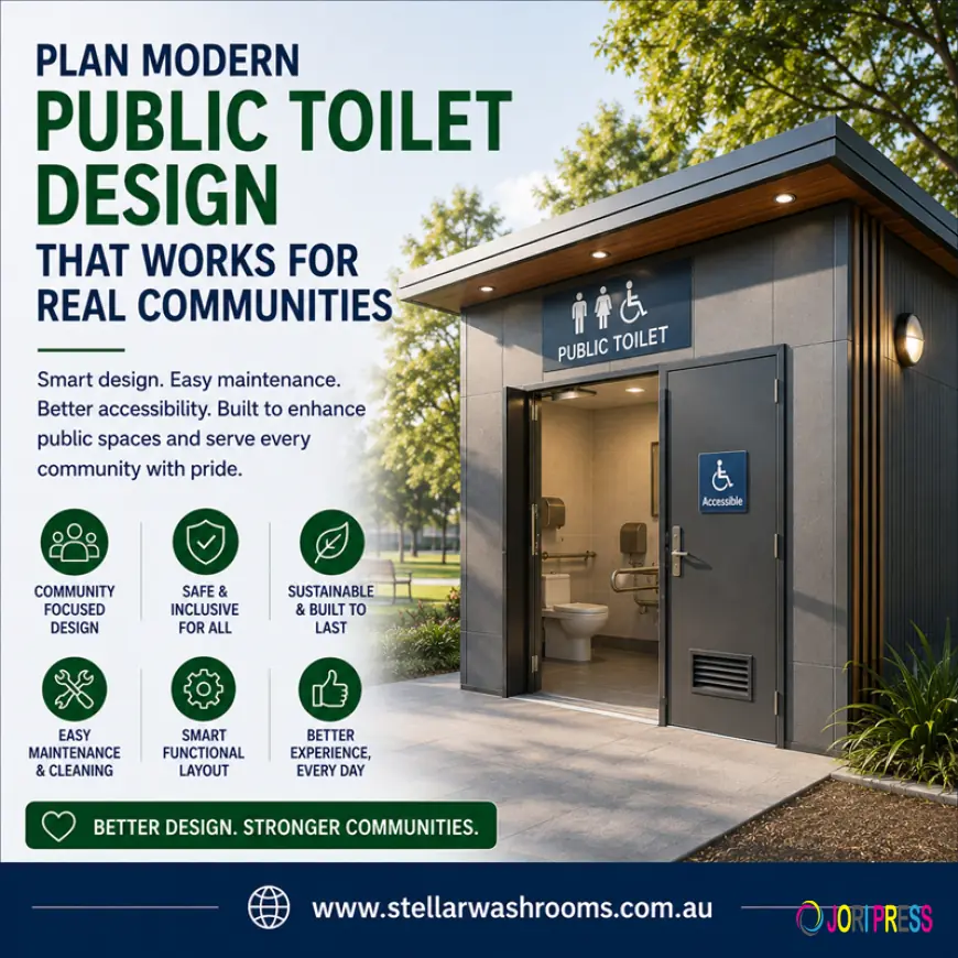 Plan Modern Public Toilet Design That Works for Real Communities