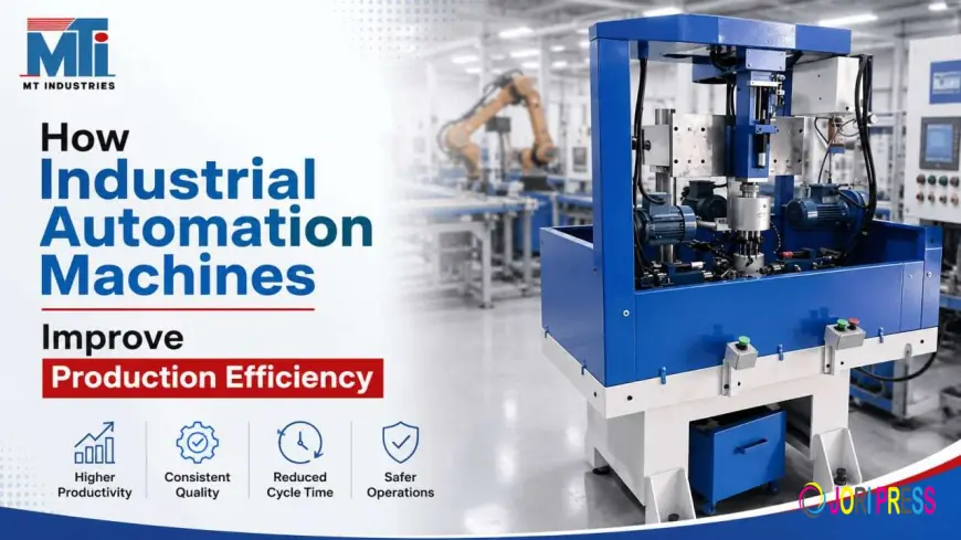 How Industrial Automation Machines Improve Production Efficiency