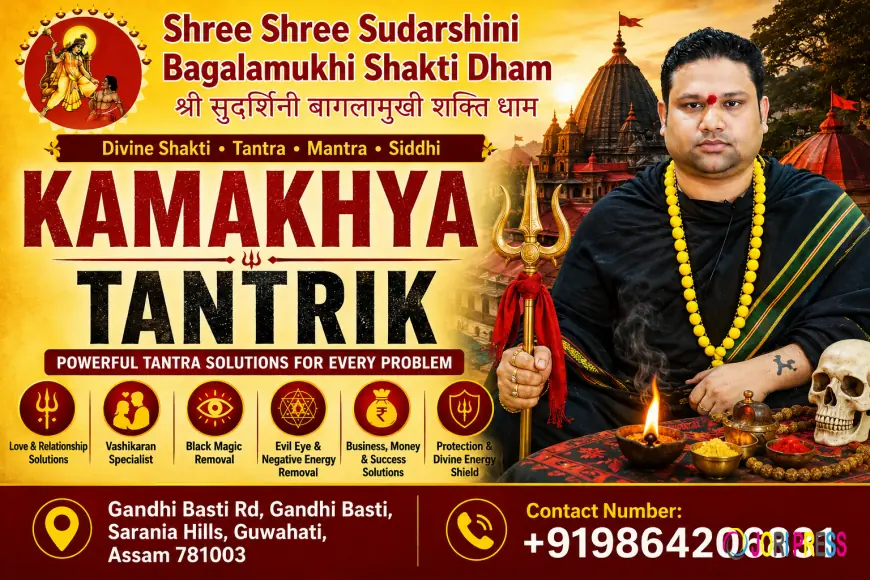 Kamakhya Tantrik – Traditional Spiritual Guidance at Shree Shree Sudarshini Bagalamukhi Shakti Dham