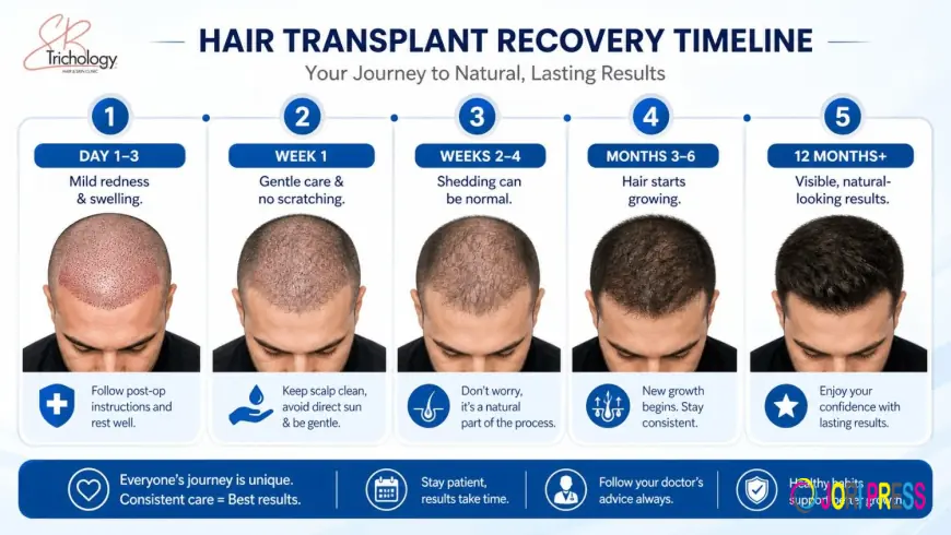 Hair Transplant Surgery Recovery: What to Expect Week by Week