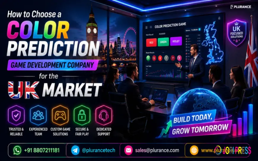 How UK Businesses Can Choose a Color Prediction Game Development Company