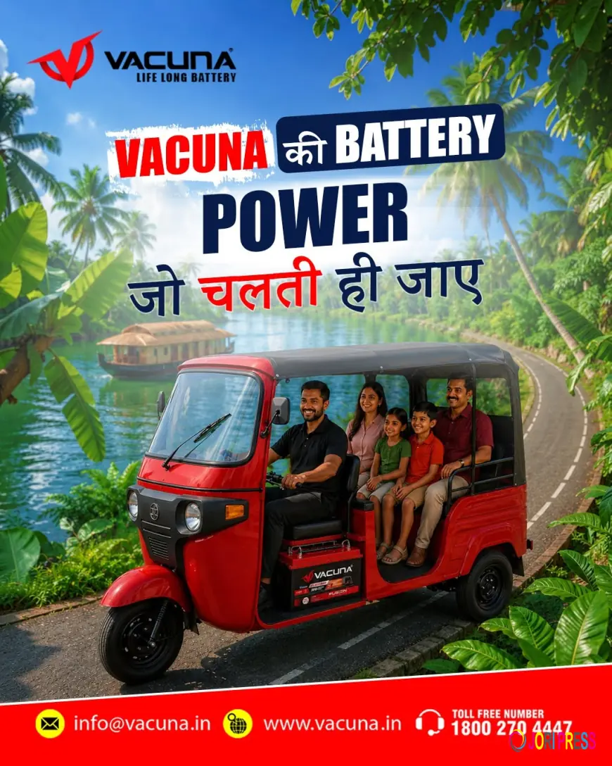 A Long Working Day Needs a Reliable Lithium Ion Battery for E Rickshaw