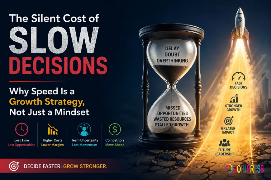 The Silent Cost of Slow Decisions: Why Speed Is a Growth Strategy, Not Just a Mindset