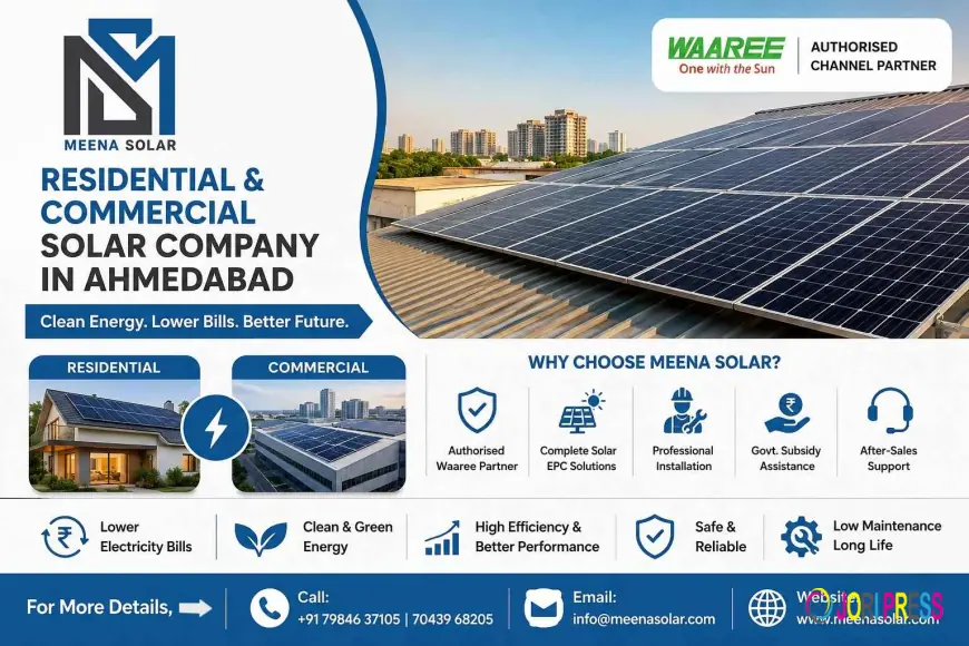 Top Solar Company in Ahmedabad for Residential and Commercial Needs