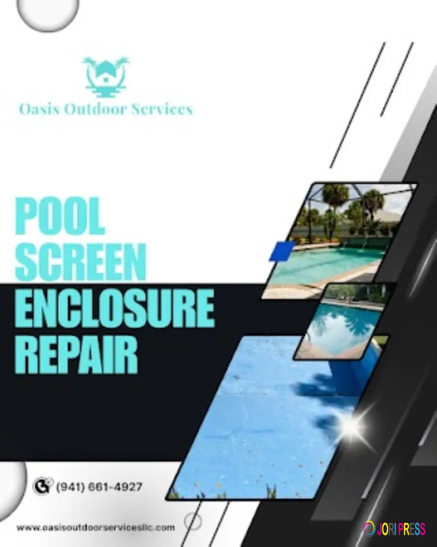 Oasis Outdoor Services LLC Announces Professional Pool Screen Repair Services in Charlotte County