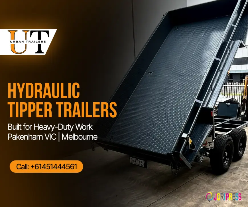 Hydraulic Tipper Trailers in Melbourne: Built for Heavy-Duty Work | Urban Trailers