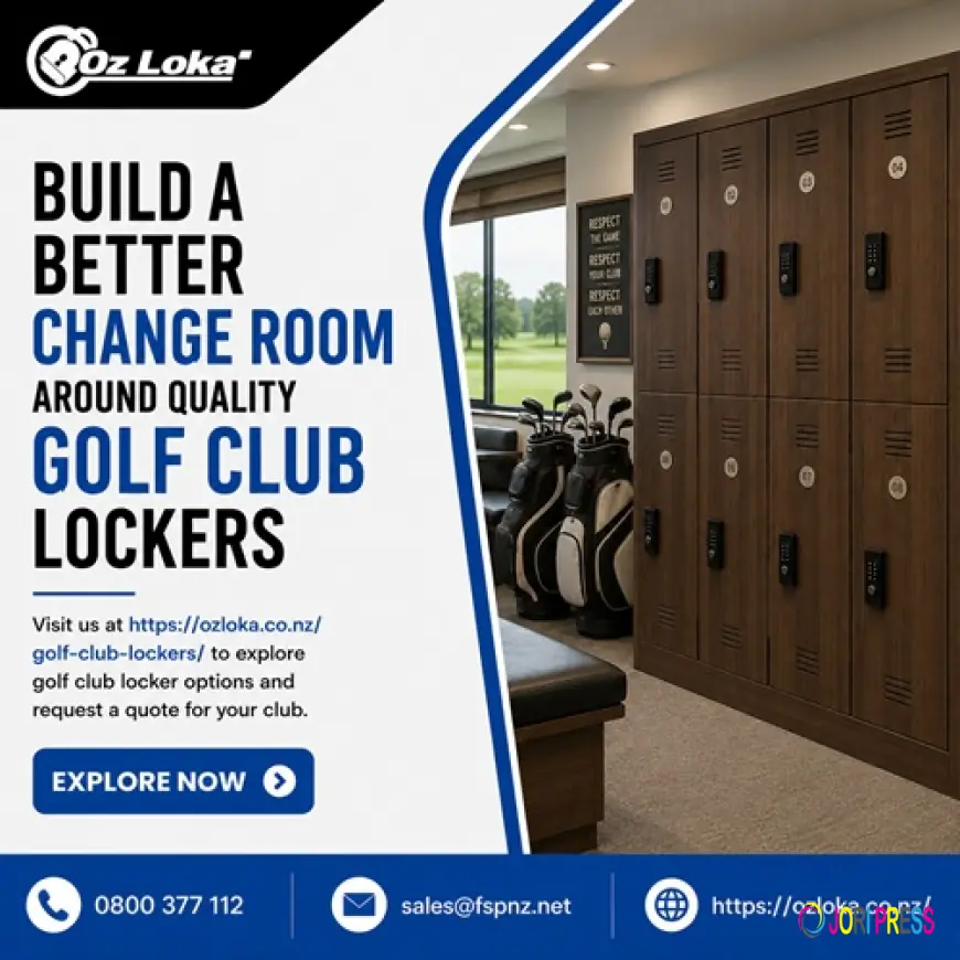 Build a Better Change Room Around Quality Golf Club Lockers