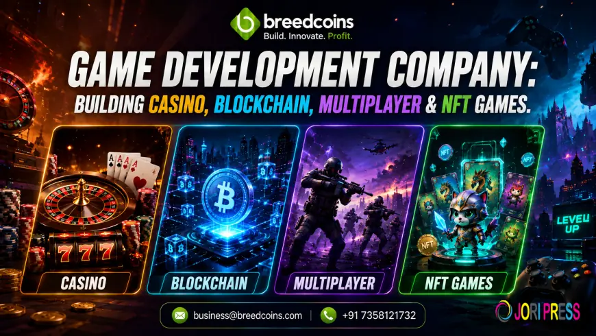 Game Development Company: Building Casino, Blockchain, Multiplayer & NFT Games