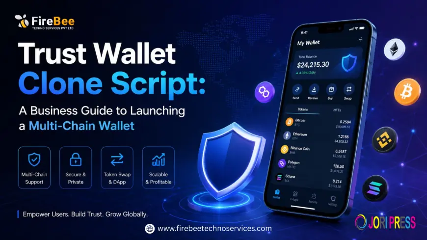 Trust Wallet Clone Script: A Business Guide to Launching a Multi-Chain Wallet