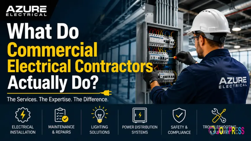 What Do Commercial Electrical Contractors Actually Do?