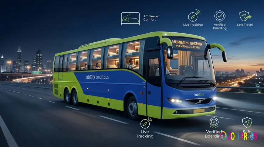 Premium Bus Travel Gains Momentum on the Mumbai to Nagpur Route with IntrCity SmartBus