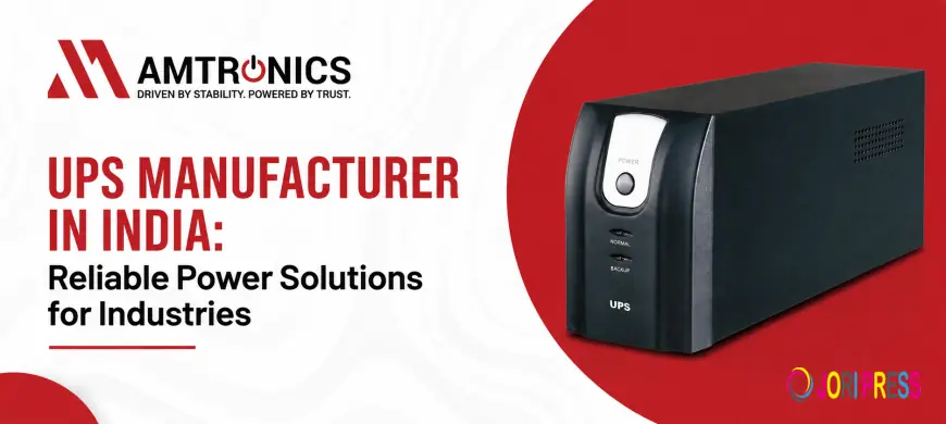 UPS Manufacturer in India: Reliable Power Solutions for Industries