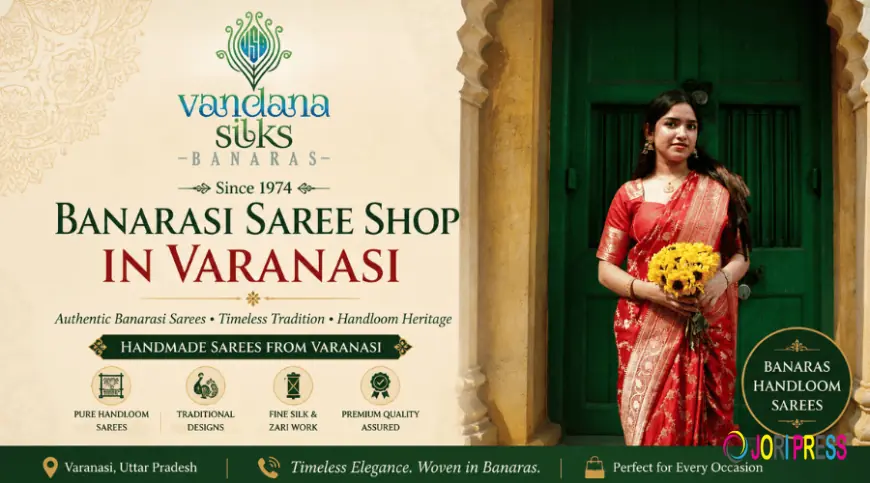 Best Saree Shop in Banaras for Traditional Banarasi Sarees