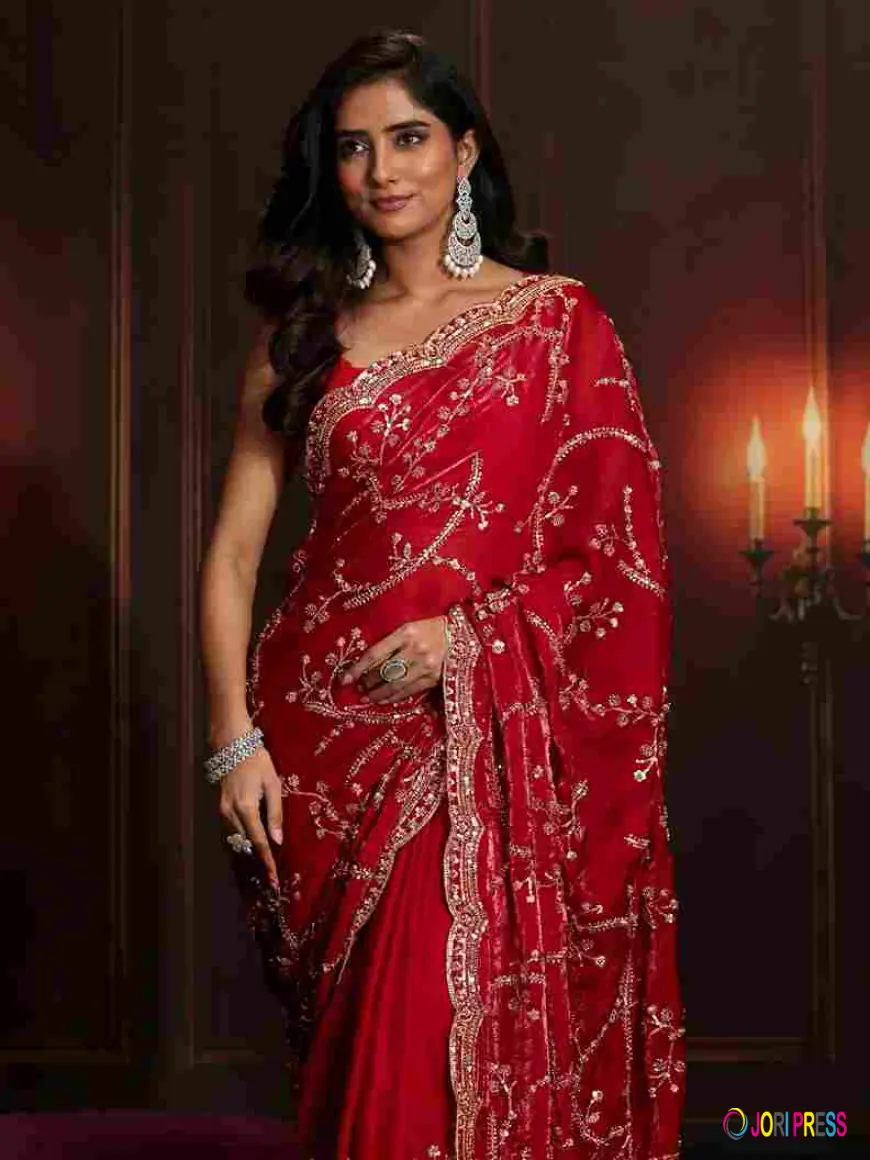 Stylish Karwa Chauth Saree Ideas for a Stunning Festive Look