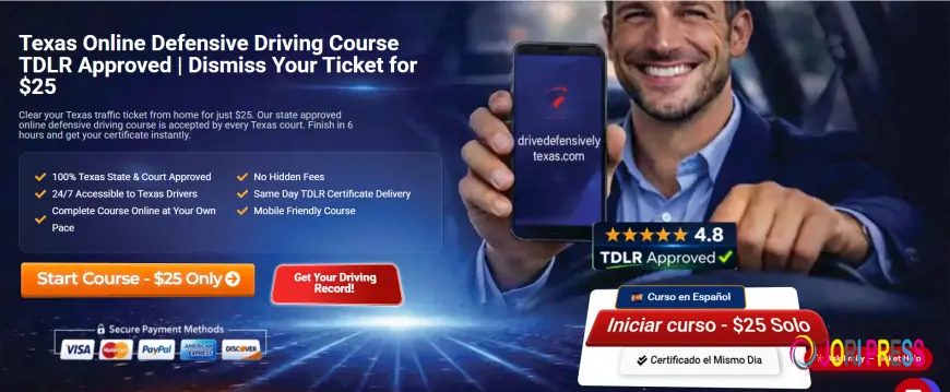 Texas Defensive Driving Course: Everything You Need to Know
