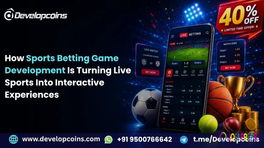 How Sports Betting Game Development Is Turning Live Sports Into Interactive Experiences