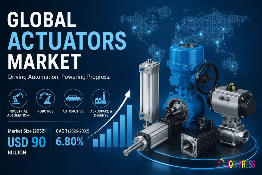 Global Actuators Market: Industry Demand & Growth Forecast