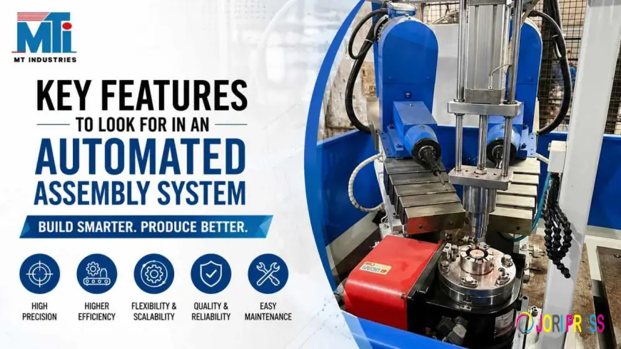Key Features to Look for in an Automated Assembly System