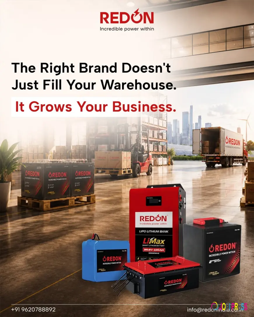 Redon Lithium Industries Pvt Ltd – Best Lithium Battery Manufacturer in India