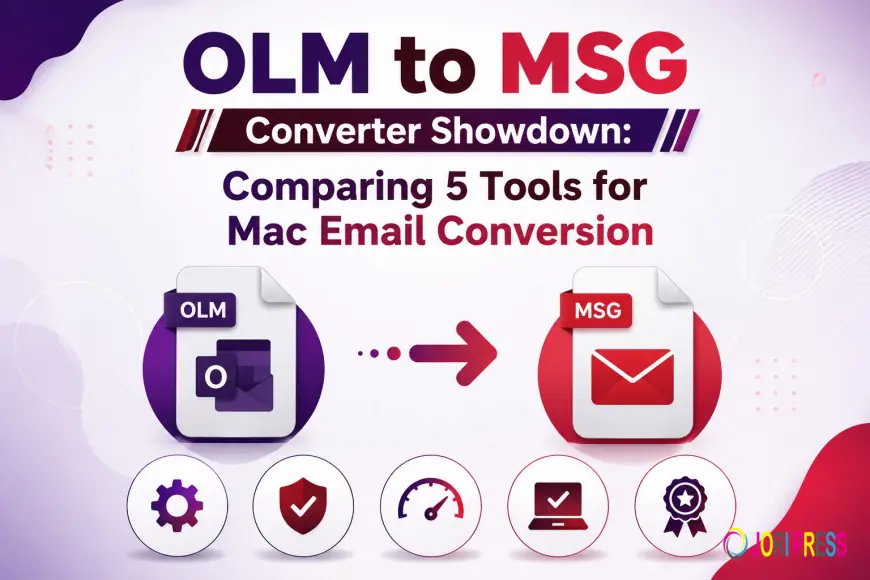 OLM to MSG Converter Showdown: Comparing 5 Tools for Mac Email Conversion