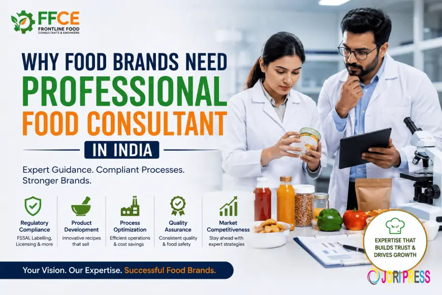 Why Every Food Brand Needs a Professional Food Consultant in India